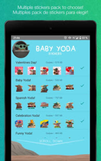 Baby Yoda Stickers1