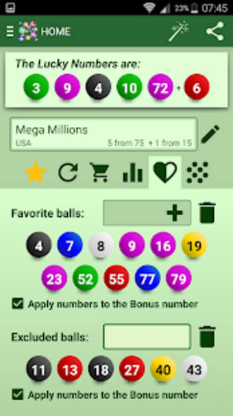 Lottery Generator & Statistics3