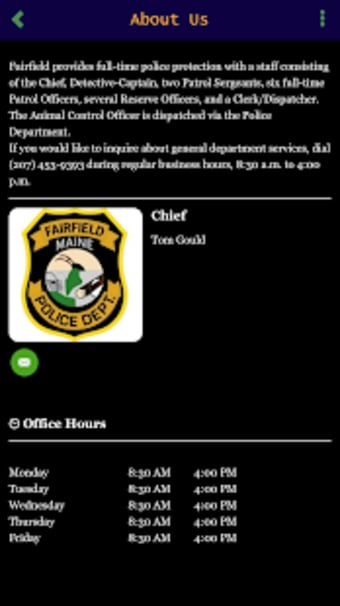 Fairfield Maine Police Department1