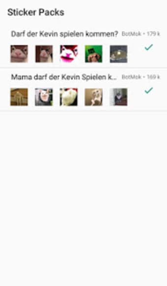 Darf der Kevin Spielen komme? Sticker0