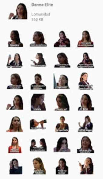 Stickers de Danna Paola1