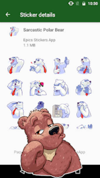 WAstickerApps Teddy Bears and Bears Stickers0