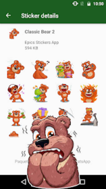 WAstickerApps Teddy Bears and Bears Stickers3