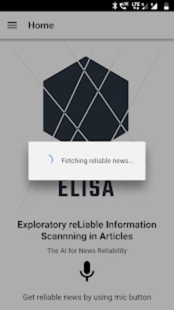 ELISA - Fake News Detector0