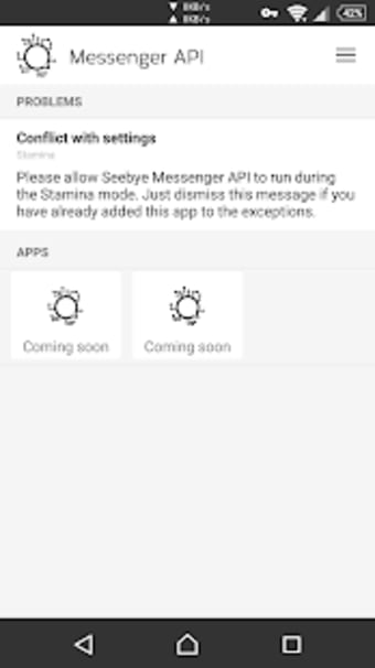 Messenger API BETA1