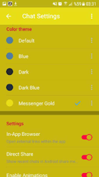 Messenger Gold Pro0