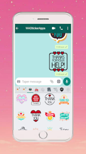 Thank You Stickers for WhatsApp - WAStickerApps3