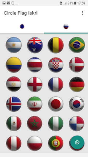 Flags of countries stickers WAStickerApps0