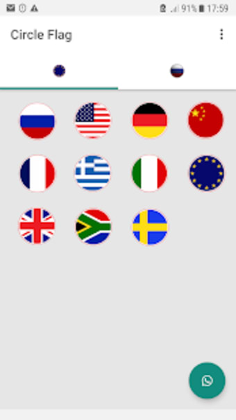 Flags of countries stickers WAStickerApps2