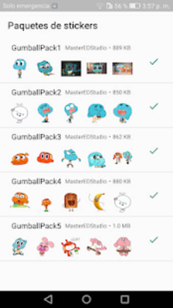 Cartoons Stickers Gumball WhatsApp-WAStickerApps2