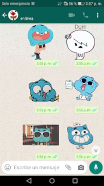 Cartoons Stickers Gumball WhatsApp-WAStickerApps3