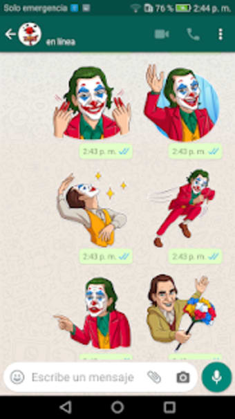 The Joker Sticker for whatsapp-WAStickerApps0