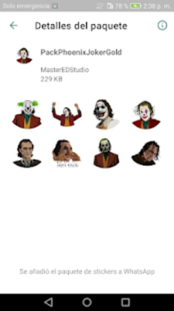 The Joker Sticker for whatsapp-WAStickerApps1