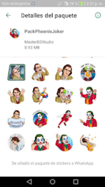 The Joker Sticker for whatsapp-WAStickerApps2