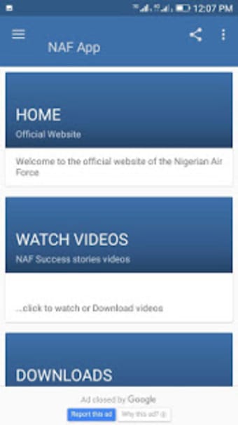 Nigerian Air Force NAF app0