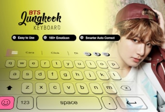 Jungkook BTS keyboard theme1