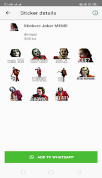 WAStickerApps - Joker Stickers2