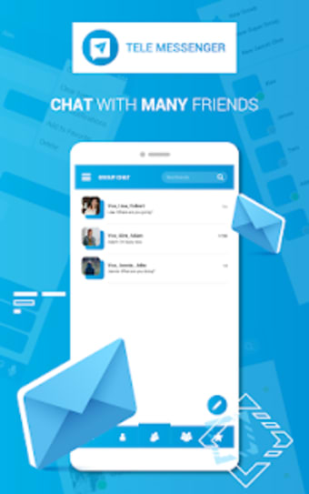 Lite Messenger Tele : Free Calls & Chat1