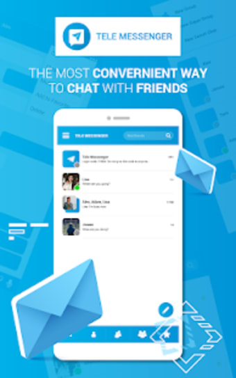 Lite Messenger Tele : Free Calls & Chat2