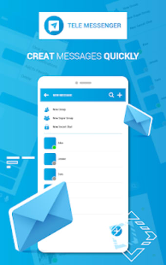 Lite Messenger Tele : Free Calls & Chat3