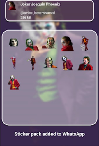 Sticker Joker For Whatsapp - WAStickersApps1