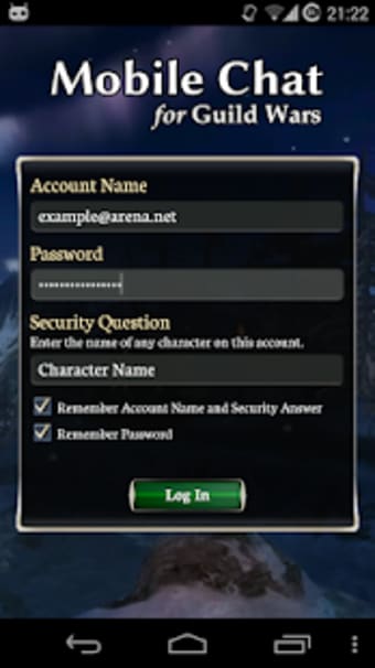 Mobile Chat for Guild Wars0