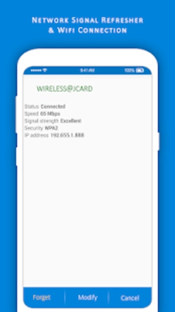 Network Signal Refresher & Wifi Connection1