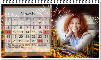 Calendar 2018 photo Frame Wallpaper HD2