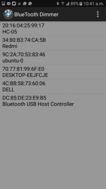 Bluetooth Dimmer(CH1) V 2.02