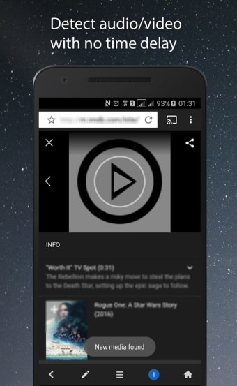 Amaze Browser. Cast web videos2