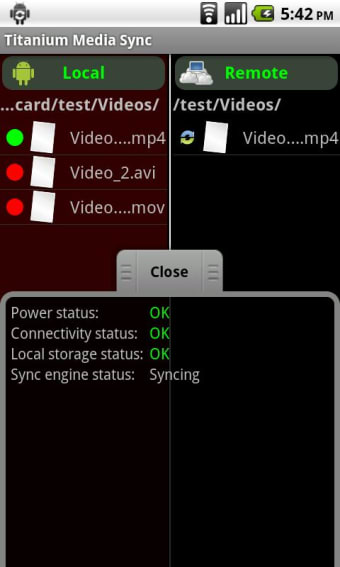 Titanium Media Sync0