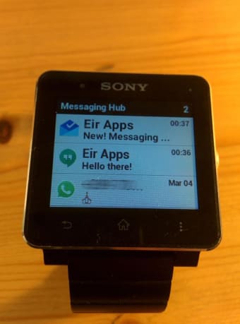 Messaging Hub for SmartWatch1