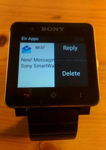 Messaging Hub for SmartWatch3