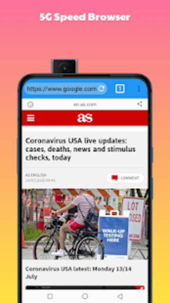 5G Speed Browser0