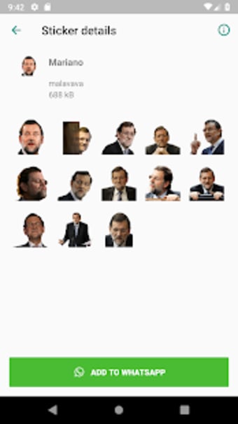 Spanish politicians Sticker Pack-WastickerApps2