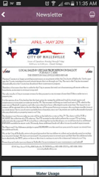 City of Hallsville Texas0