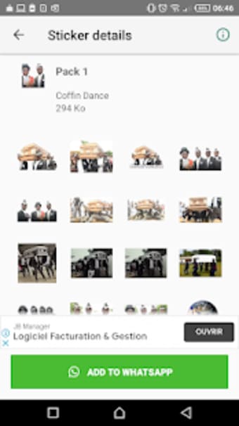 Coffin Dance Meme Stickers WastickerApps3