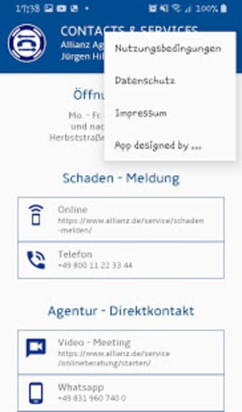 Allianz Agentur J. Hildebrandt CONTACTS & SERVICES2