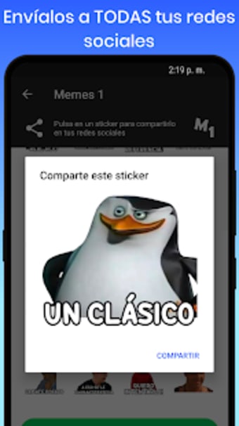 Memepedia sin internet - Stickers de memes para WA3