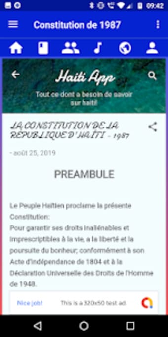 Haiti App - Droits et Devoirs0