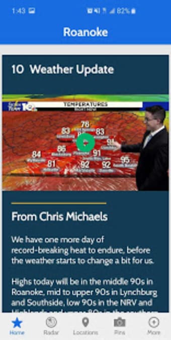 WSLS 10 News - Your Local Weather Authority2