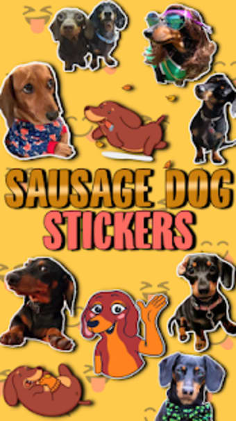 WAstickerApps Hot dog Dachshund Stickers Memes0