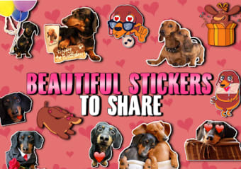 WAstickerApps Hot dog Dachshund Stickers Memes1