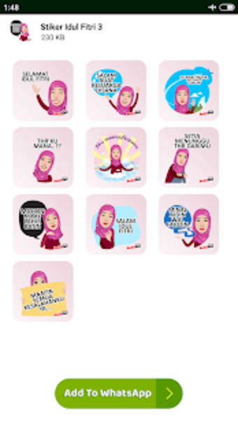 Stiker Idul Fitri 2020 WAStickerApps0