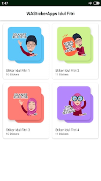 Stiker Idul Fitri 2020 WAStickerApps2