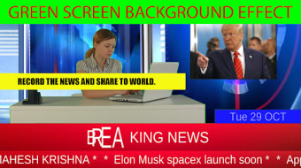 Breaking News Video Maker - TV News Channel (+Mic)0