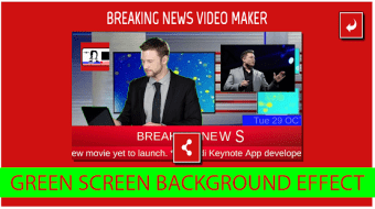 Breaking News Video Maker - TV News Channel (+Mic)1