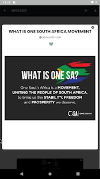 One South Africa Movement1