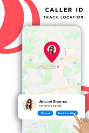 True ID Caller Name Address Location Tracker0