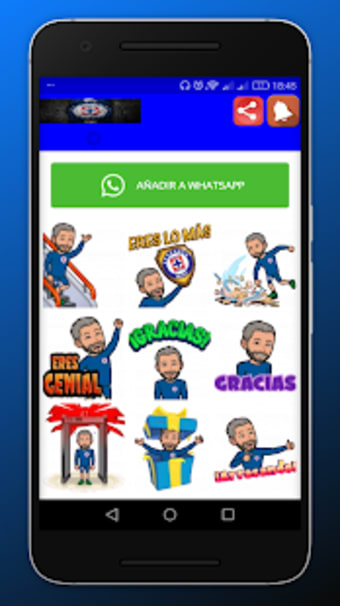 cruz azul stickers1